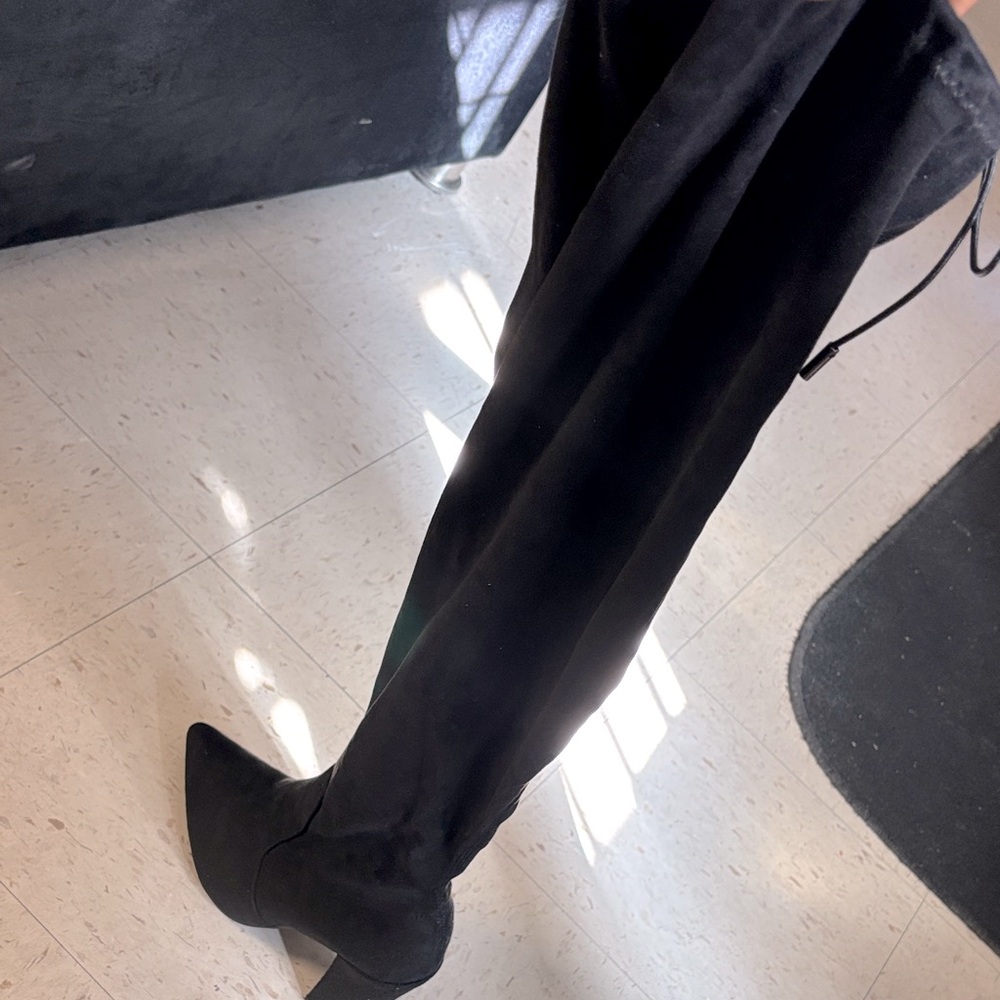 Black Over-the-Knee Boots